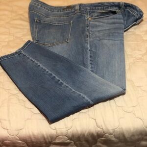 LC Lauren Conrad Blue Straight Leg Denim